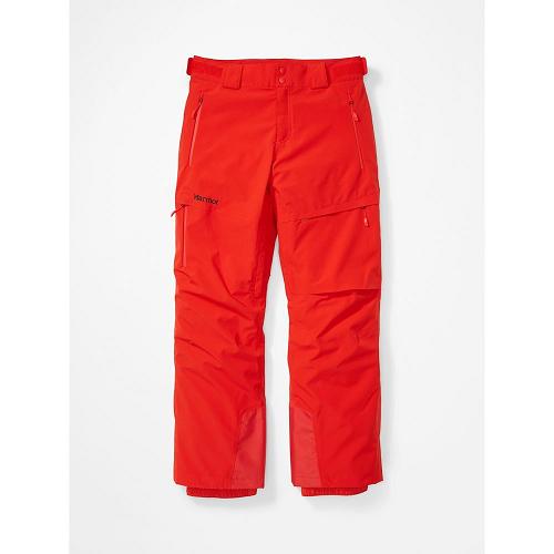 Marmot Layout Cargo Ski Pants For Mens Red BYW951340